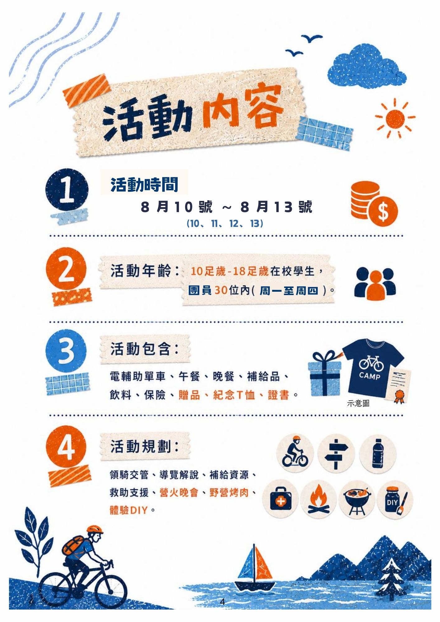 活動流程 4